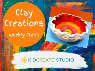 Kidcreate Studio - Alexandria. Clay Creations (5-12 years)